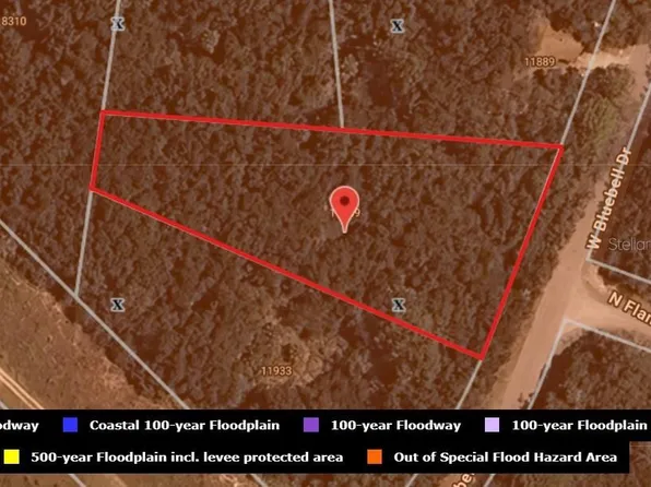 11909 W Bluebell Dr Lot 8, Crystal River, FL 34428