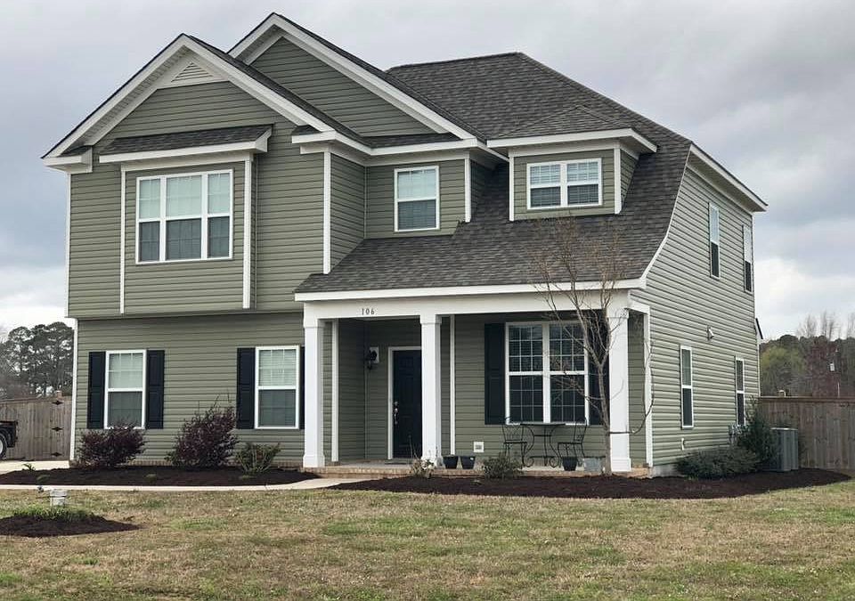 Covered front porch 