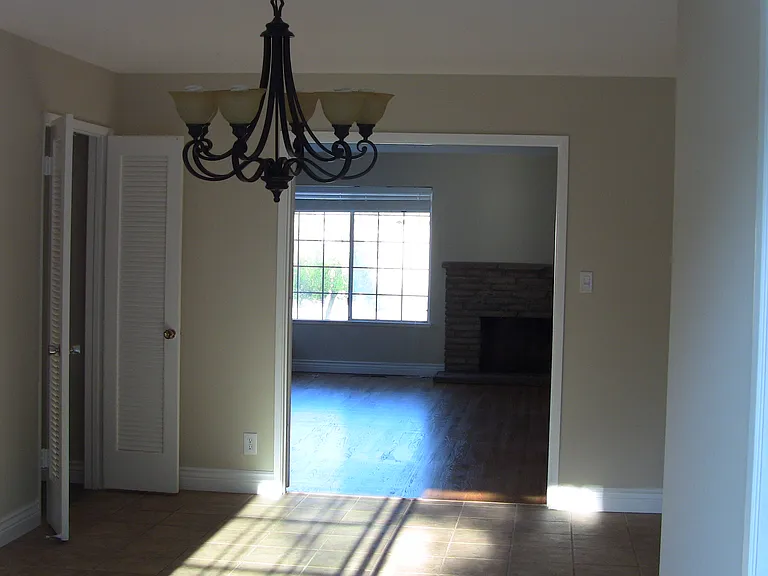 Dining Room + Living Room