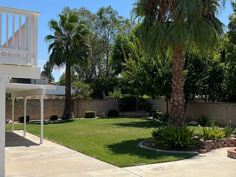 Beautifully Landscaped Back Yard