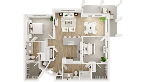 Floor plan B2