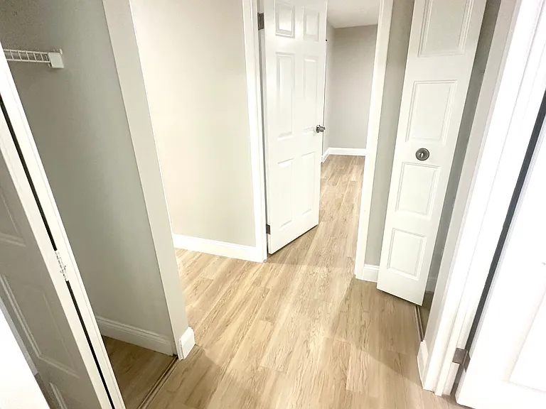 Hallway Closets.