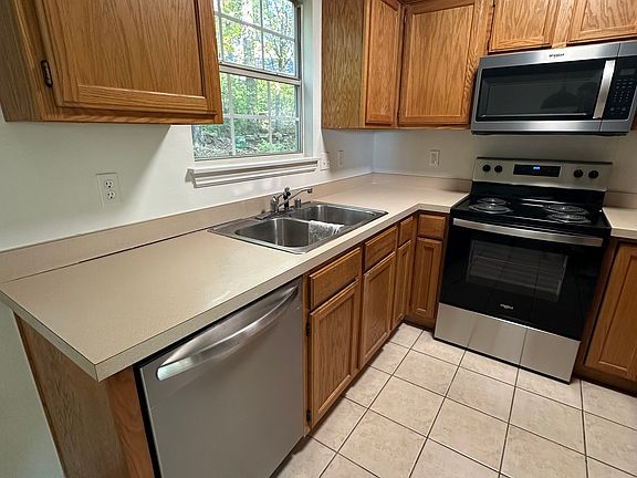 Kitchen with new appliances