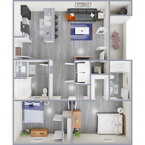 Floor plan B1
