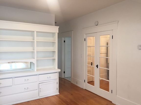 original built-ins. glass doors to laundry room