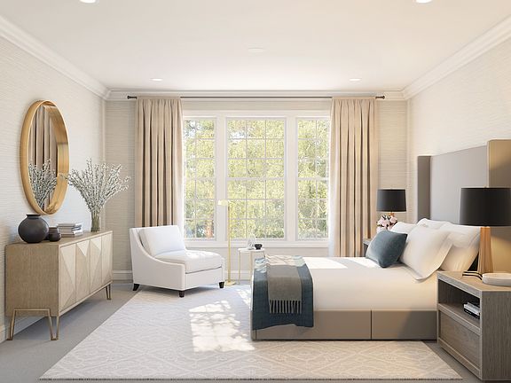 Luxurious primary suite