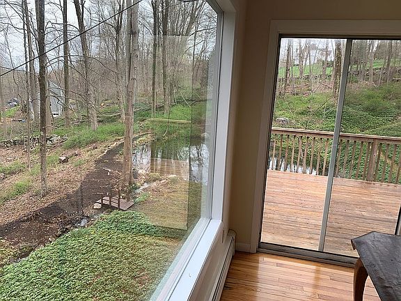 Sunny treehouse-like views