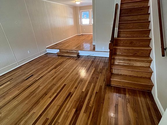 Gleaming hardwood floors throughout