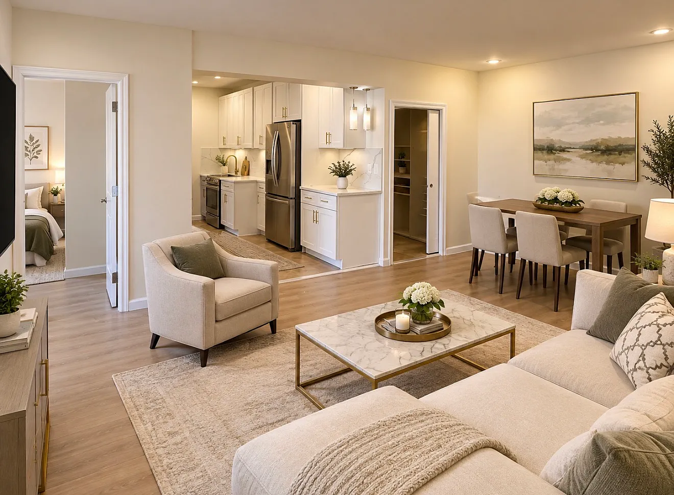 2 bed, 1000 sqft, $3,200 — Photo 1