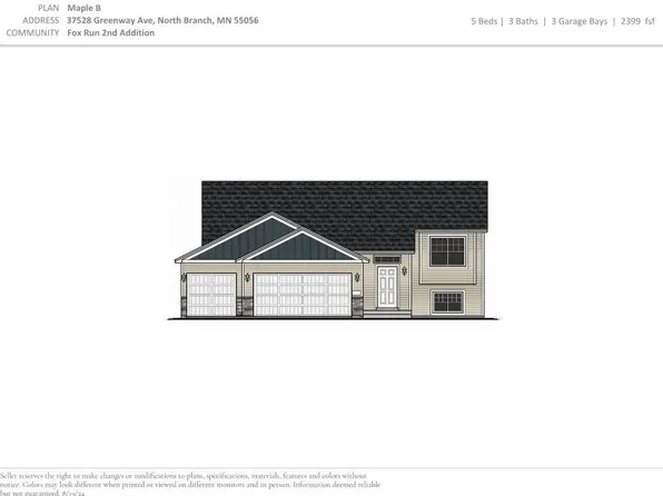 37528 Greenway Ave, North Branch, MN 55056