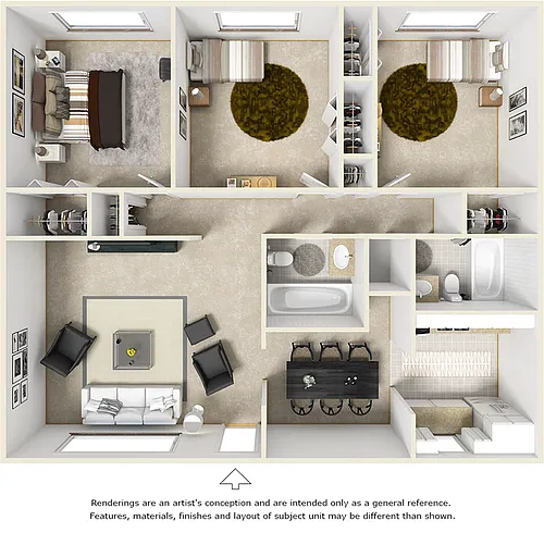 Floor plan The Seville