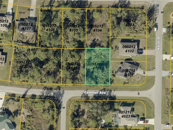 Cammer Ave Lot 25, North Pt, FL 34291