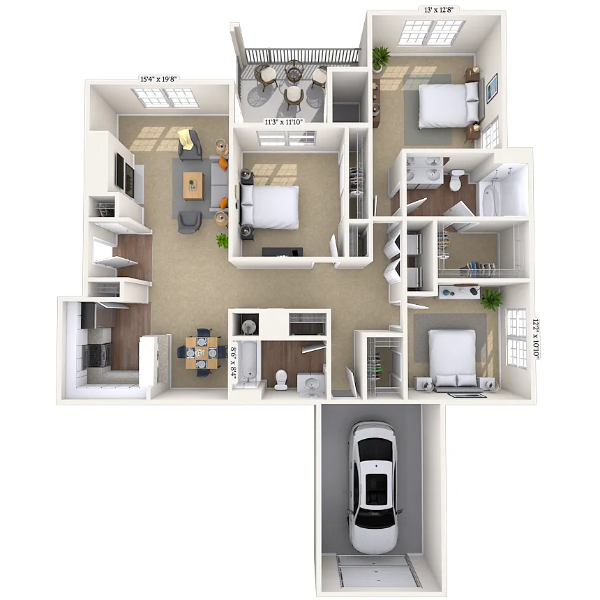 Floor plan Monet