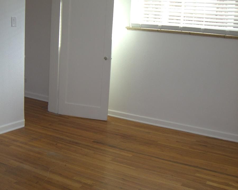 Bedroom with door to living room