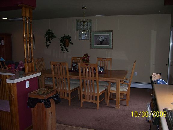 View From Kitchen Into Dinning Room