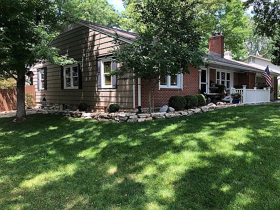 south side front of home