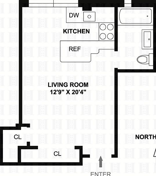 1st image of 140 W 69th St APT 116A