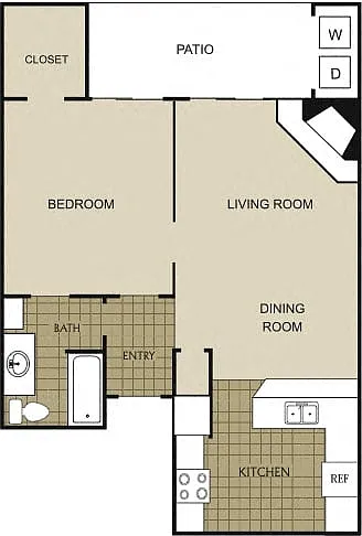 Floor plan 1A