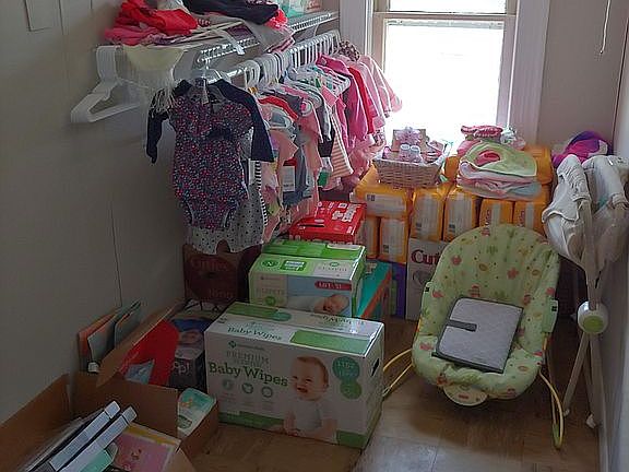 Bedroom #2 walk in closet