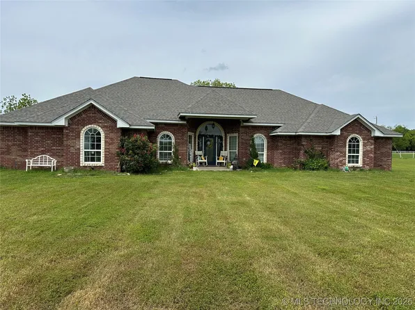 13589 E Happy Valley Ln, Kenefic, OK 74748