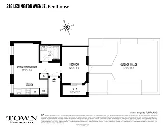 Rented by Town Residential