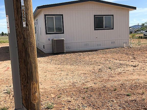 Rear of house and AC unit