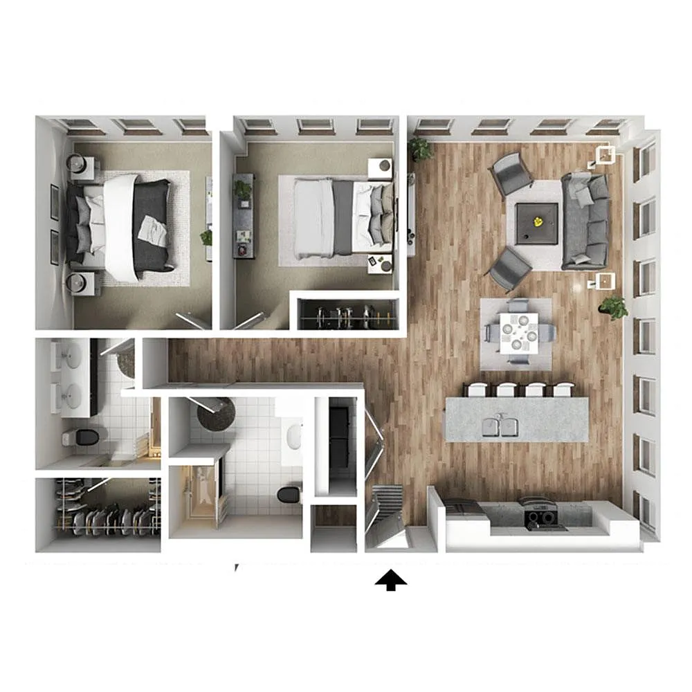 Floor plan C1