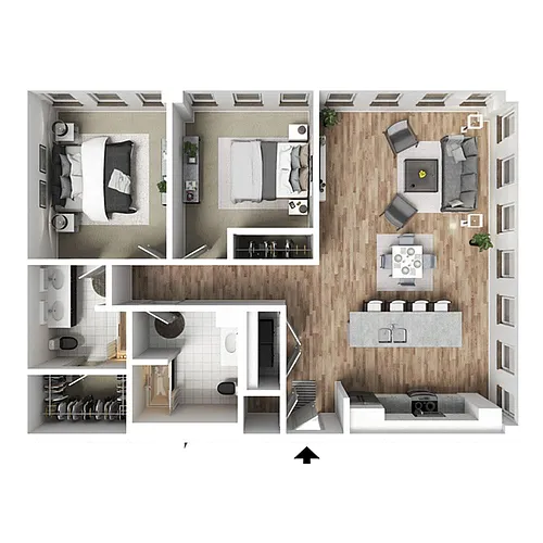 Floor plan C1