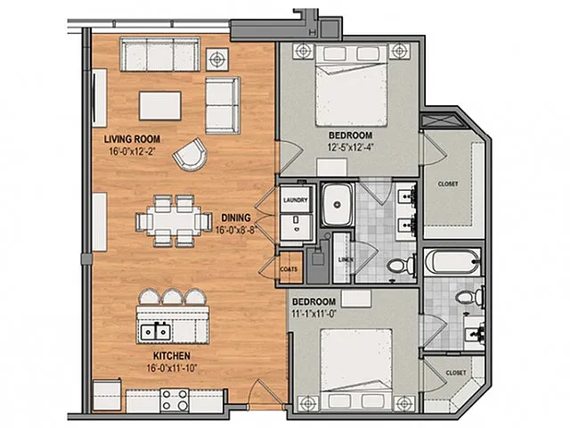 Floor plan P