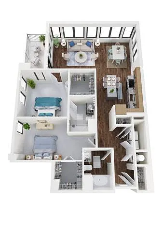 Floor plan 2H
