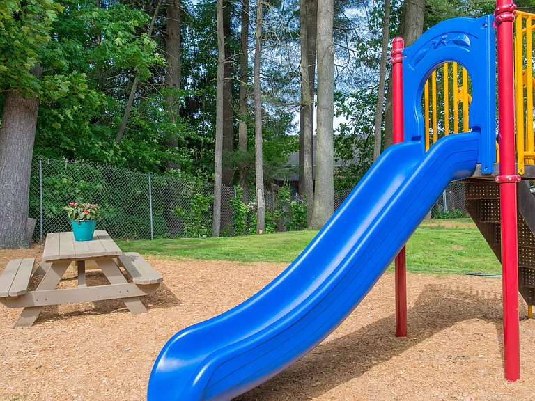 Our playground and picnic area create a haven for playtime excitement and outdoor dining delights.