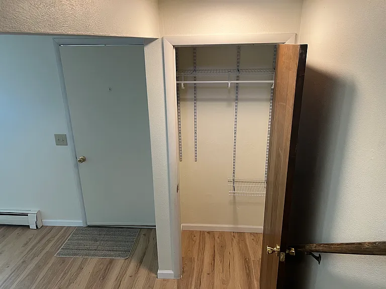 Coat Closet with New Shelving