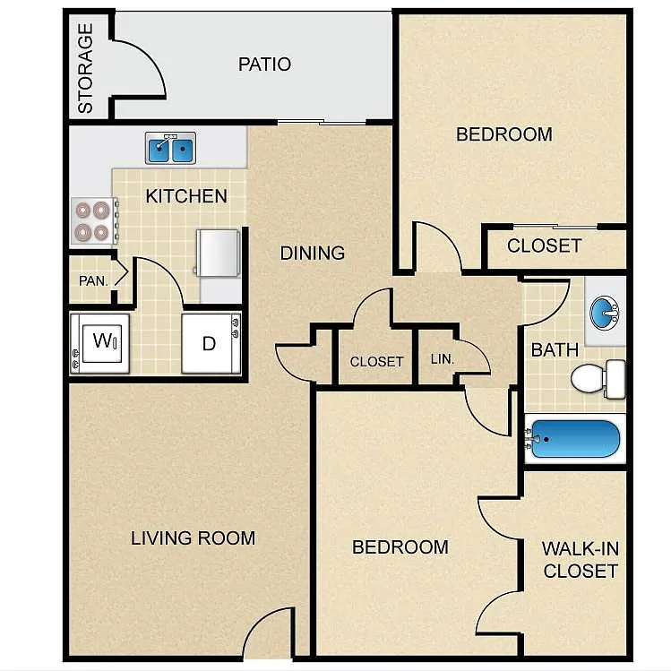 Floor plan B1
