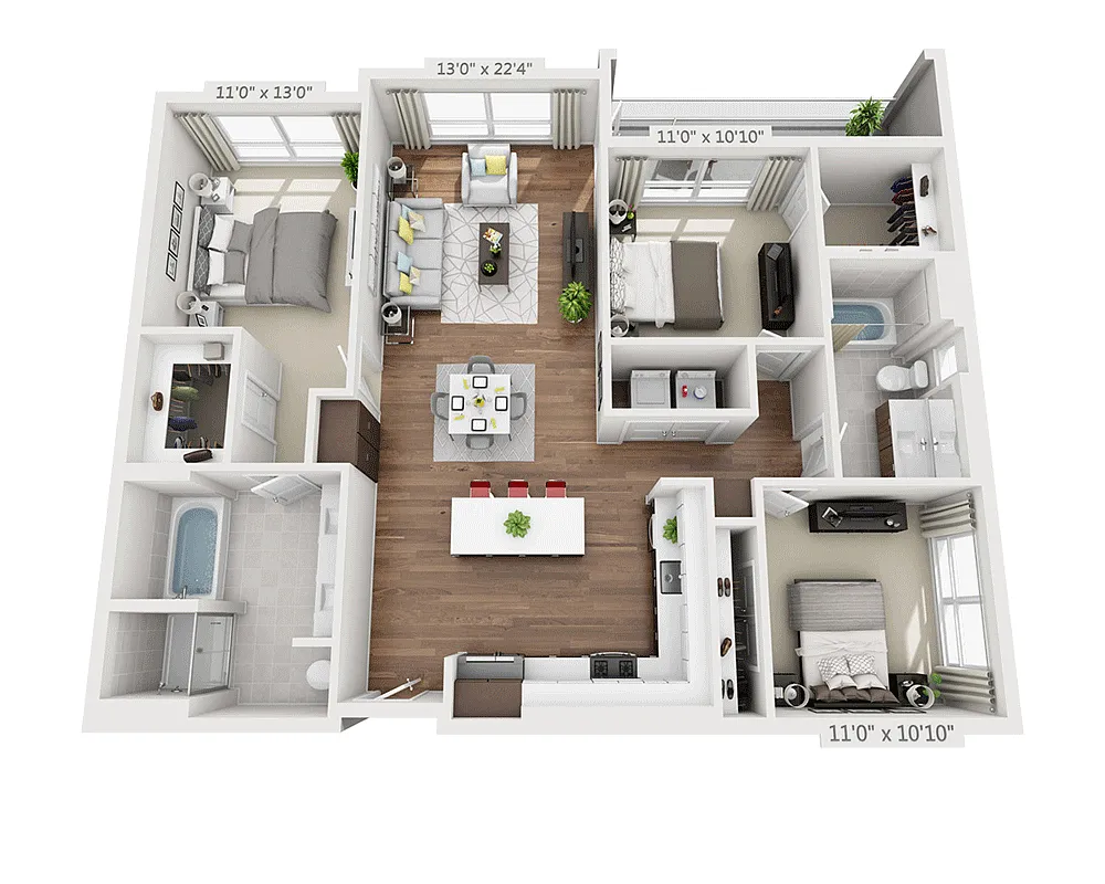 Floor plan C2A