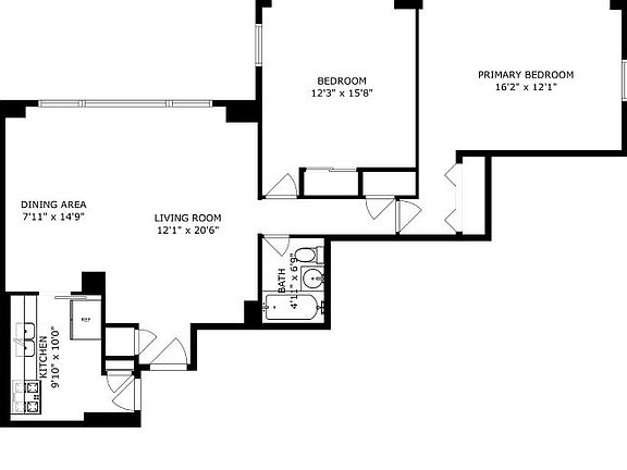 2nd image of 1 Fordham Hill Oval APT 1E