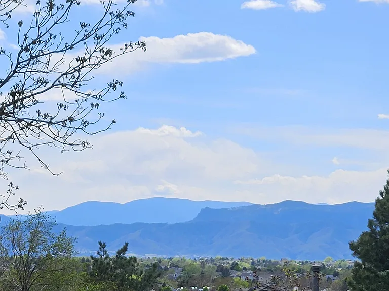 Mountain view to southwest