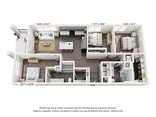 Floor plan Salvia