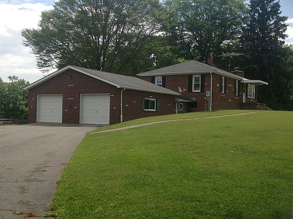 Two-car attached garage