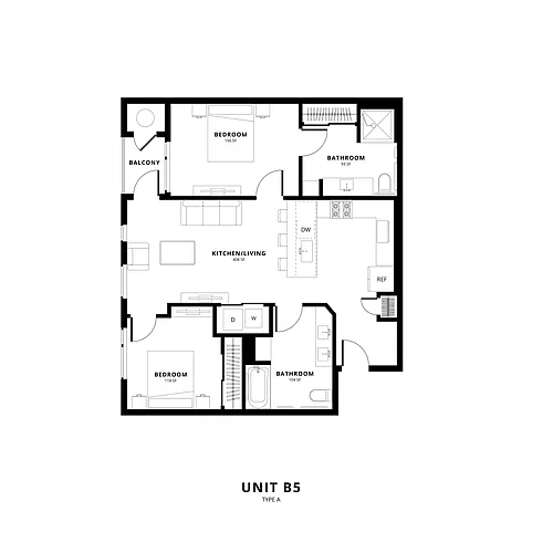 Floor plan B5A