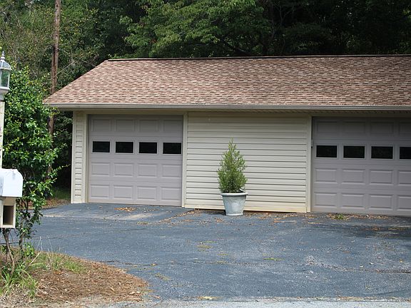 2 car garage with storage