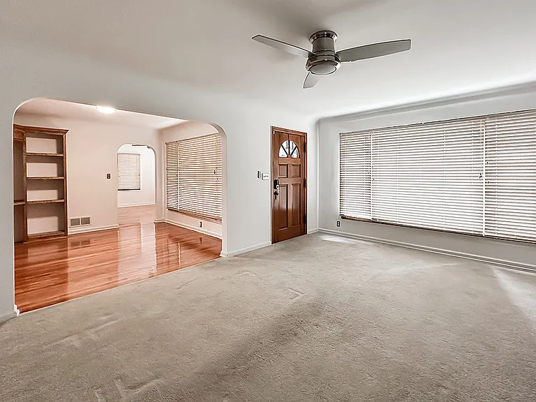 Living Area Looking Into Dining Area