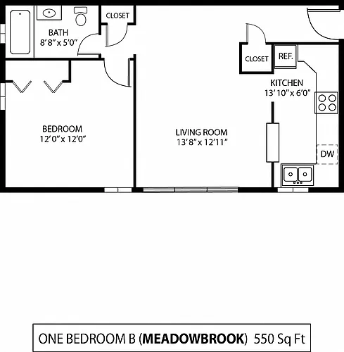 Floor plan Fusion - Income Restrictions Apply