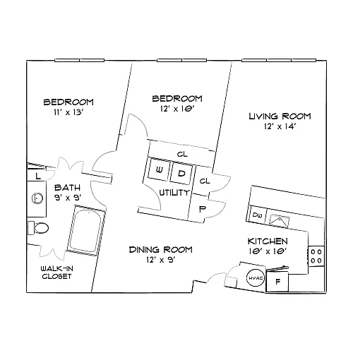 Floor plan Design 2A10 PI