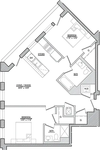 Floor plan B8-1