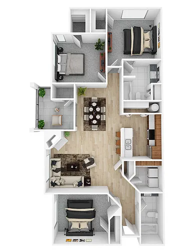 Floor plan C1