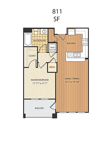 Floor plan A1C