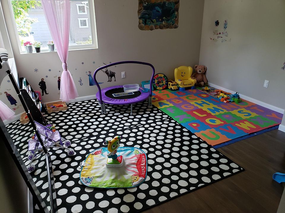 Extra room downstairs. Great for kids play area or a cozy personal space.