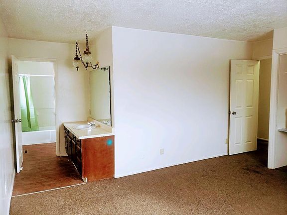 Master bedroom with bath