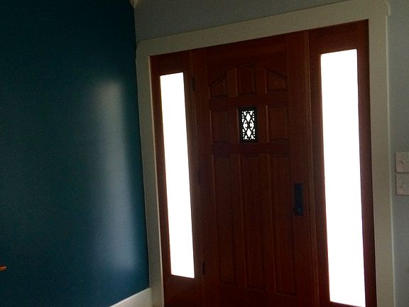 Front door - Living room