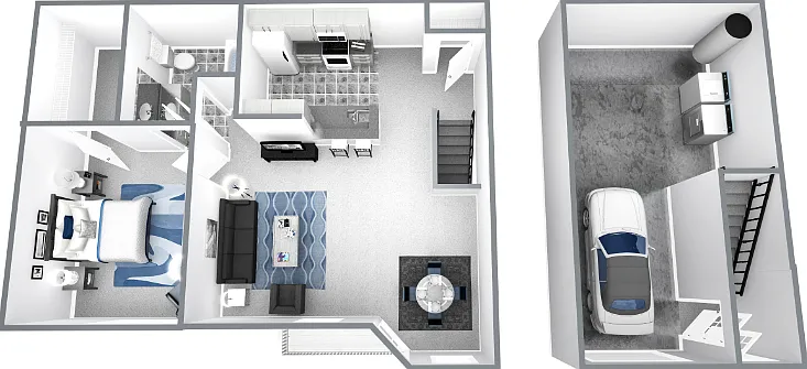The Ponte Vedra Floorplan Diagram